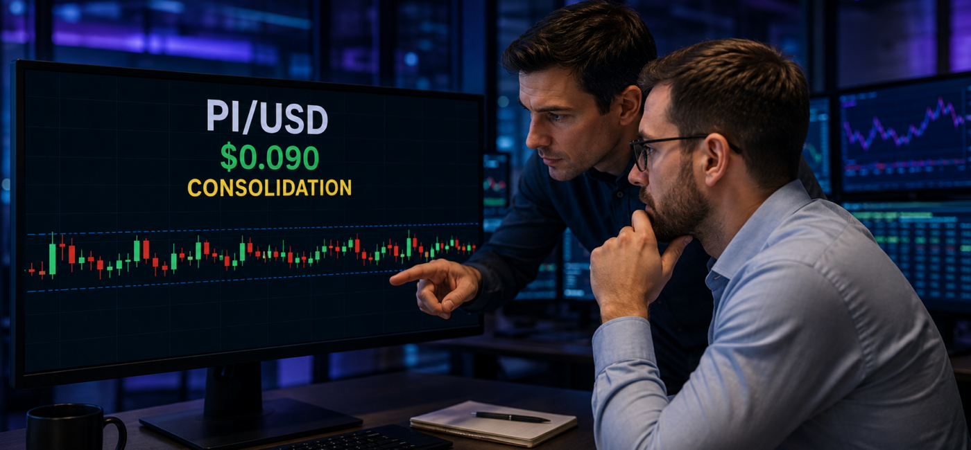 Pi holds above $0.085 support as crypto market recovery loses momentum